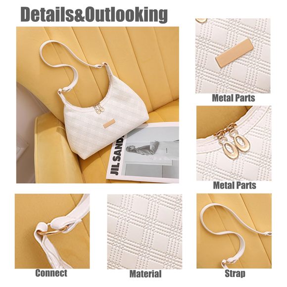 Hobo Purses Small Under The Arm Shoulder Bag Pu Leather :D - Picture 3 of 6